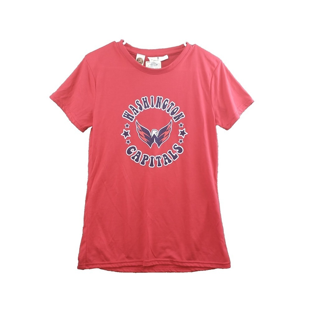 Concepts Sport Washington Capitals NHL Womens Red Graphic T-Shirt Size M NEW